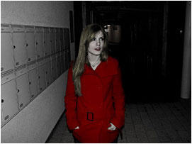 Jessica thinks she hears something behind her