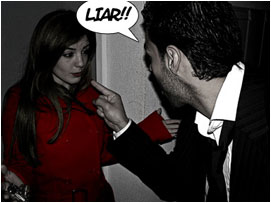 David cuts her off: 'Liar!!'
