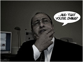 Miller continues: 'And that you're dying?'