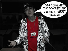 Paul desperately tries to plead with David Warrington: 'You changed the deadline and chose NOT to tell me!'