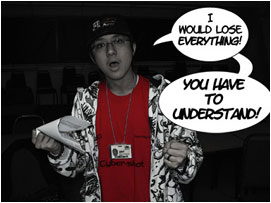 Paul becomes even more animated in his attempts to sway David, shouting: 'I would lose everything! YOU HAVE TO UNDERSTAND!'