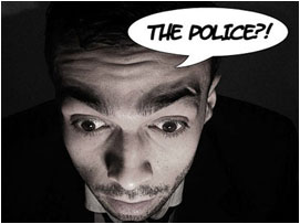 David: 'THE POLICE?!'
