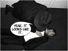 McGraw cuts him off, still kneeling beside David: 'Yeah... it looks like it'