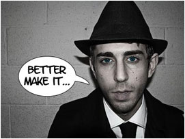 McGraw fixes his steely blue eyes on the sergeant before deciding: 'Better make it...